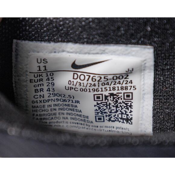 Nike Air Zoom Pegasus 39 Shield Black Green Running Shoes Mens 11 DO7625-002 - Picture 7 of 16